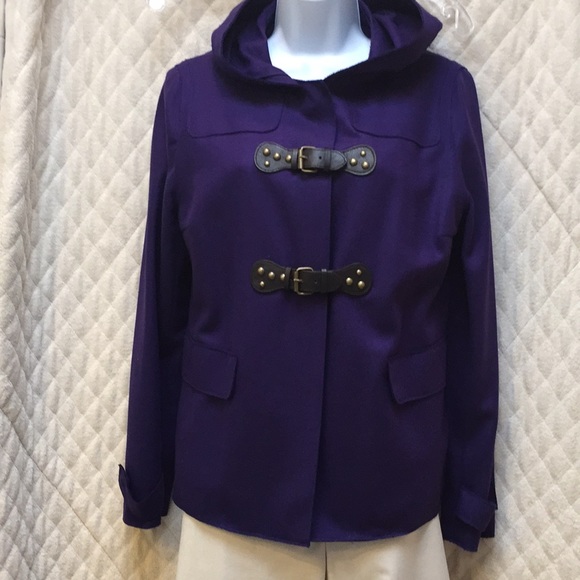 Jackets & Blazers - Adorable purple Carlisle hoody jacket, never worn